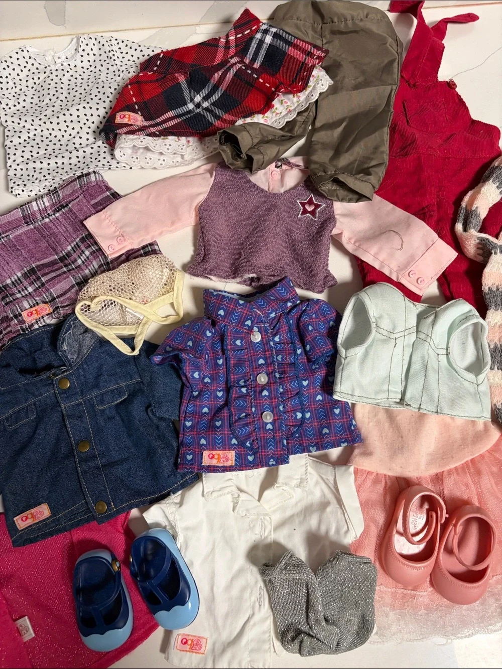 Our generation Doll +Clothing Lot